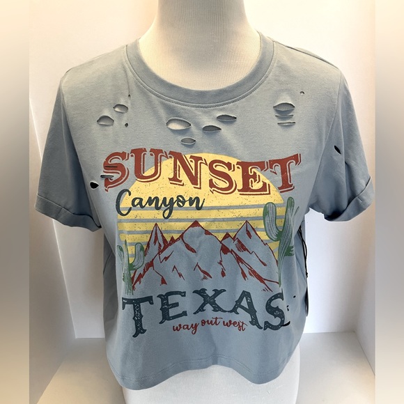 Love Peace and Lazy Days Tops - Love ☮️ and Lazy Days Women’s T-Shirt, Cropped, NWT